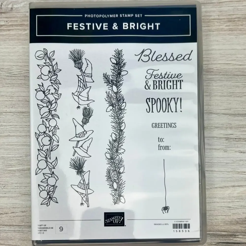 Stampin' Up! - Festive & Bright + Dies